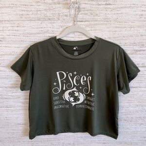 Pisces Dri Fit Crop Top | SIZE L